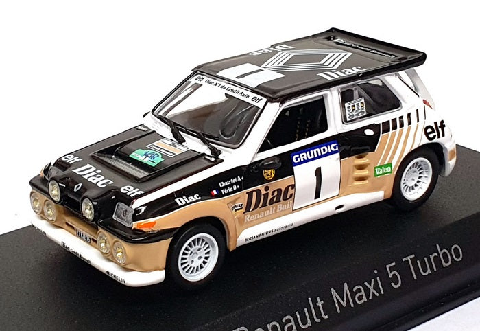 Norev 1/43 Scale 510621 - Renault Maxi 5 Turbo #1 Rally Var 1986