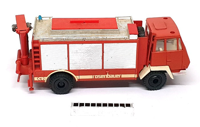 Old Rosenbauer Models Conrad 1/50 Scale 3490 - Rosenbauer Steyr Fire Engine Truck - Red — R.M ...