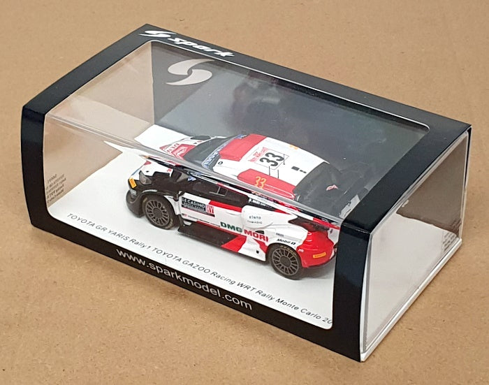 Spark 1/43 Scale S6691 - Toyota GR Yaris #33 Monte Carlo Rally 2022