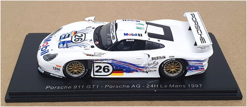 Spark 1/43 Scale S9908 - Porsche 911 GT1 Porsche AG #26 24H Le Mans 1997
