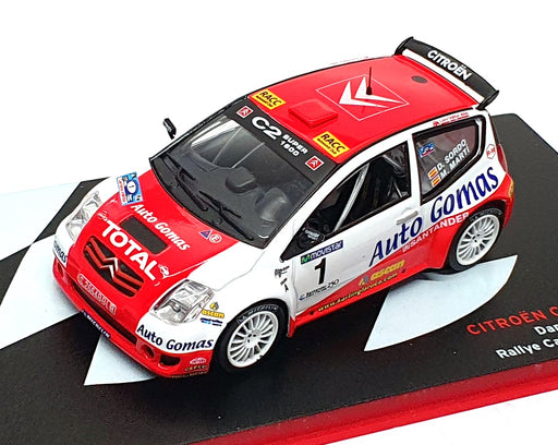 Altaya 1/43 Scale S2664 - Citroen C2 Super 1600 #1 Rally Cantabria Infinita 2005