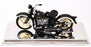 Maisto 1/18 Scale 39706 - 1936 Harley Davidson FL Knucklehead - Black/Grey