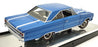 Highway 61 1/18 Scale Diecast 50051 1967 Plymouth GTX Blue White Stripes
