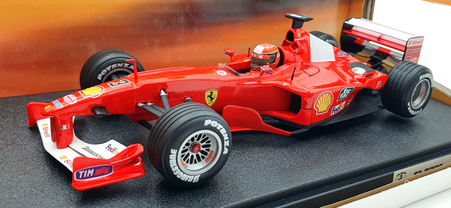 Hot Wheels 1/18 Scale Diecast 26737 - Ferrari F1-2000 - Michael Schumacher