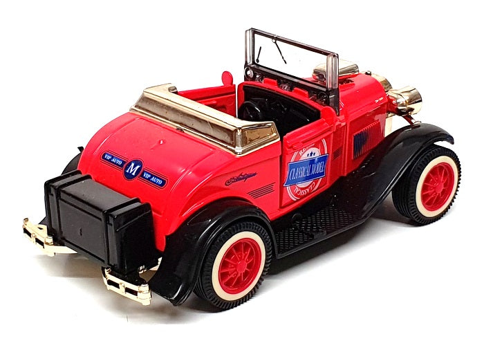 Zebra Appx 10cm Long Diecast 3010866 - Pull Back Toy Model Car - Red