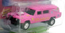 Johnny Lightning 1/64 JLSF021 Custom Haulin' Hearse #4 Demolition Derby - Pink