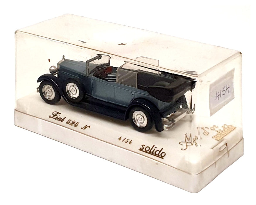 Solido 1/43 Scale Diecast 4154 - Fiat 525N Cabriolet - 2-Tone Blue
