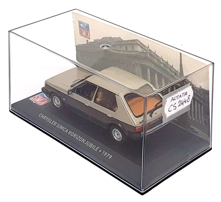 Altaya 1/43 Scale CS2448 - 1979 Chrysler Simca Horizon Jubile - Met. Grey/Brown