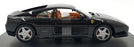Burago 1/24 Scale Diecast 191223D - 1989 Ferrari 348 TB - Black