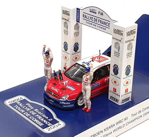 Ixo 1/43 Scale Diecast RAM159 - Citroen Xsara #3 Tour de Corse 2004 Loeb