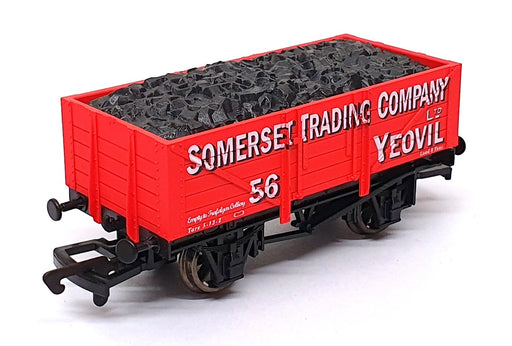 Dapol OO Gauge (1/76) B551 - 5 Plank Wagon Somerset Trading Co. - Red
