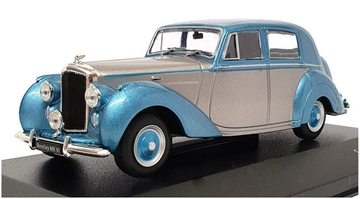 Whitebox 1/43 Scale WB185-208830 - 1950 Bentley MkVI - Lt Blue/Met Silver