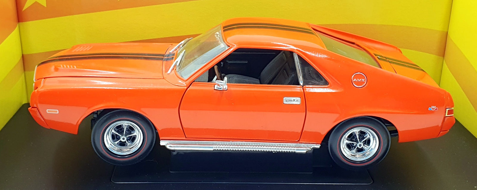 Ertl 1/18 Scale Diecast 32277 - 1968 AMC AMX - Orange