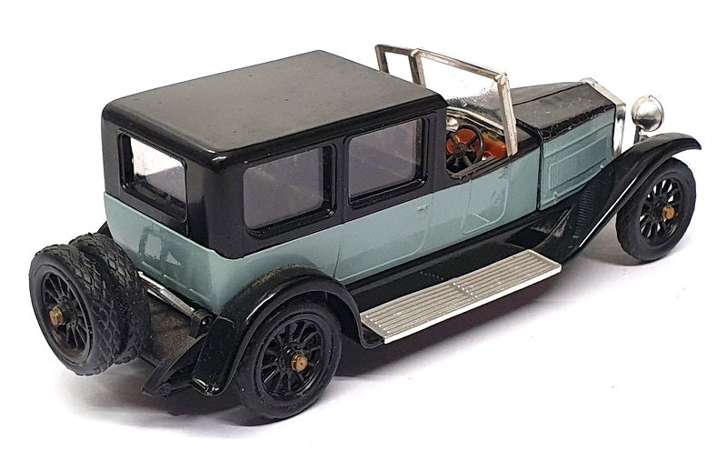 Rio Models 1/43 Scale 49 - 1921 Super Fiat 12V Dorsay De Ville - Black/Lt. Blue