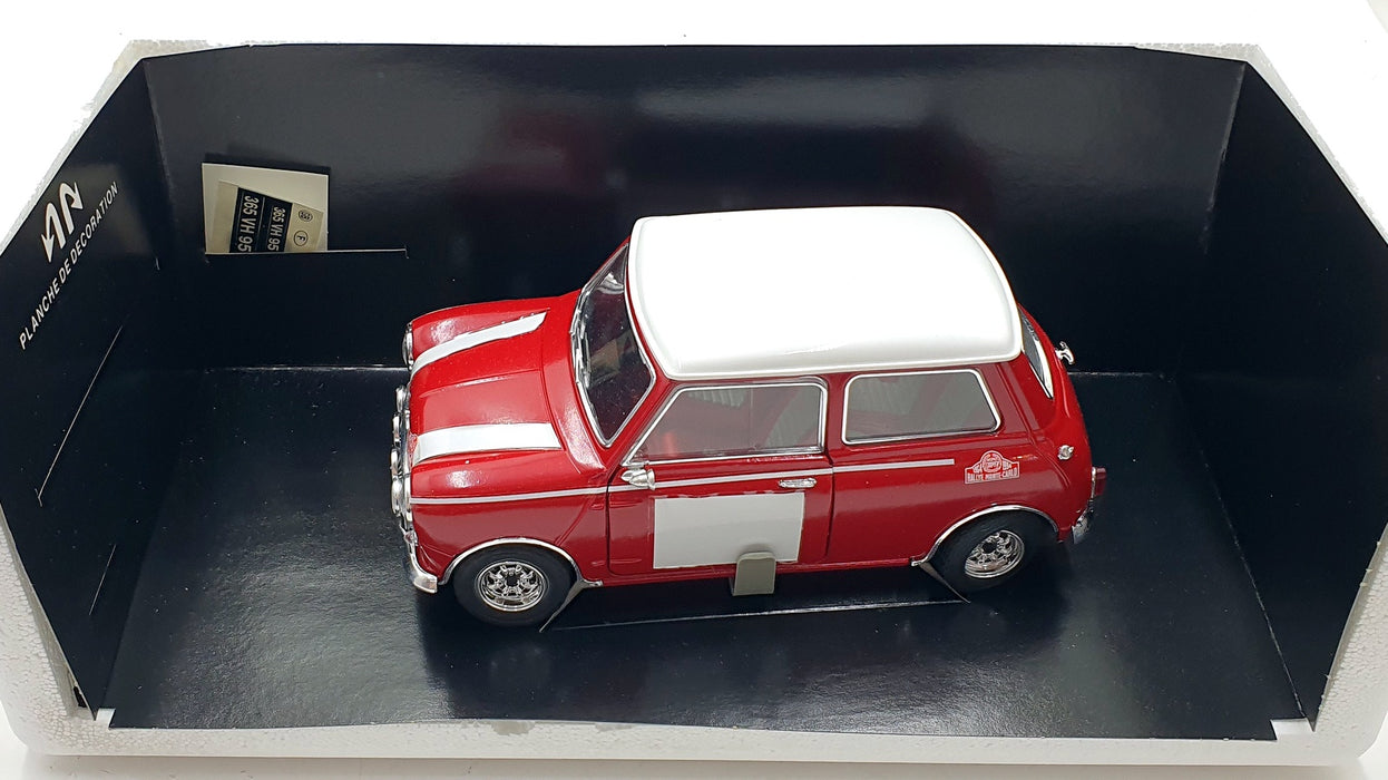 Solido 1/18 Scale Diecast 9426 - Mini Cooper S Rally Decals RMC - Red