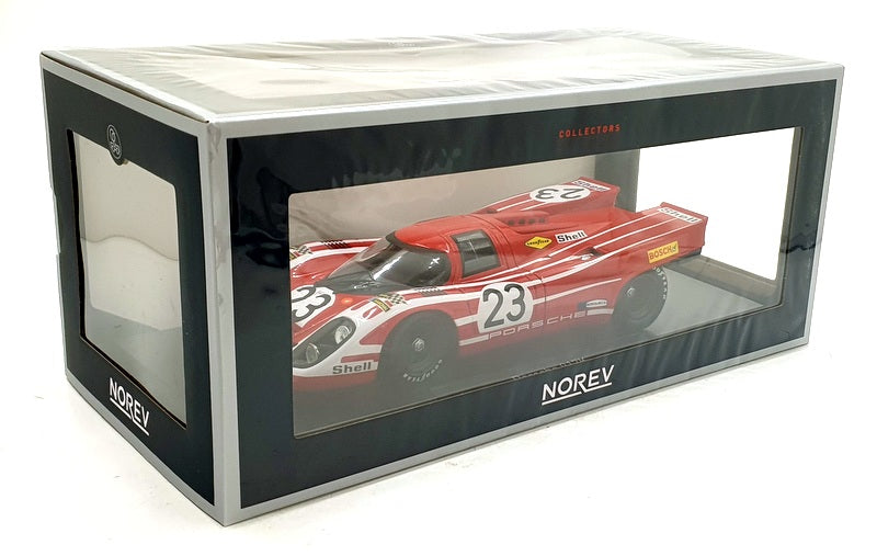 Norev 1/18 Scale 187586 - 1970 Porsche 917K #23 1st France 24h Hermann/Attwood