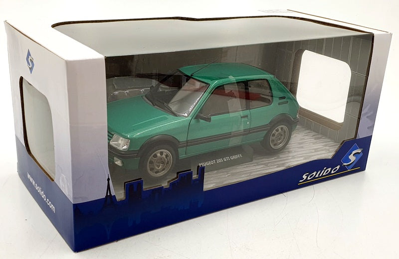 SOLIDO Peugeot 205 GTI Griffe Green 1992 1/18 - S1801712