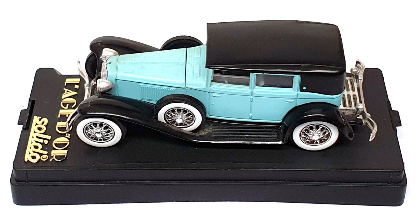 Solido 1/43 Scale Diecast 4055 - Cord L29 - Lt. Blue/Black