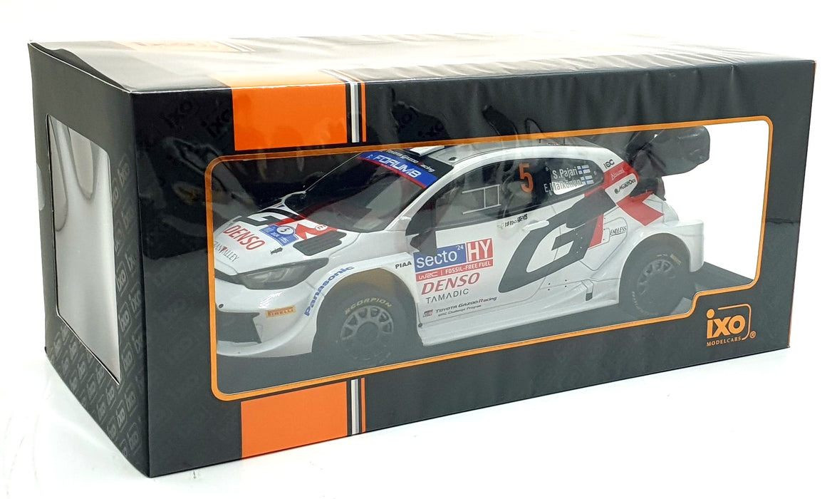 Ixo 1/18 Scale 18RMC217.22 - Toyota GR Yaris Rally1 Hybrid #5 Finland 2024