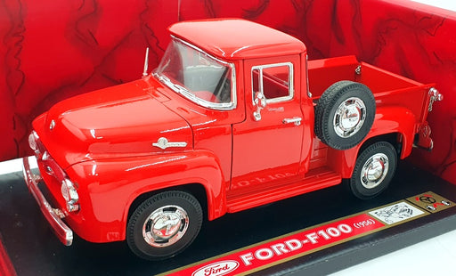 Mira 1/18 Scale Diecast 6158 - Ford F100 1956 Pick-up - Red