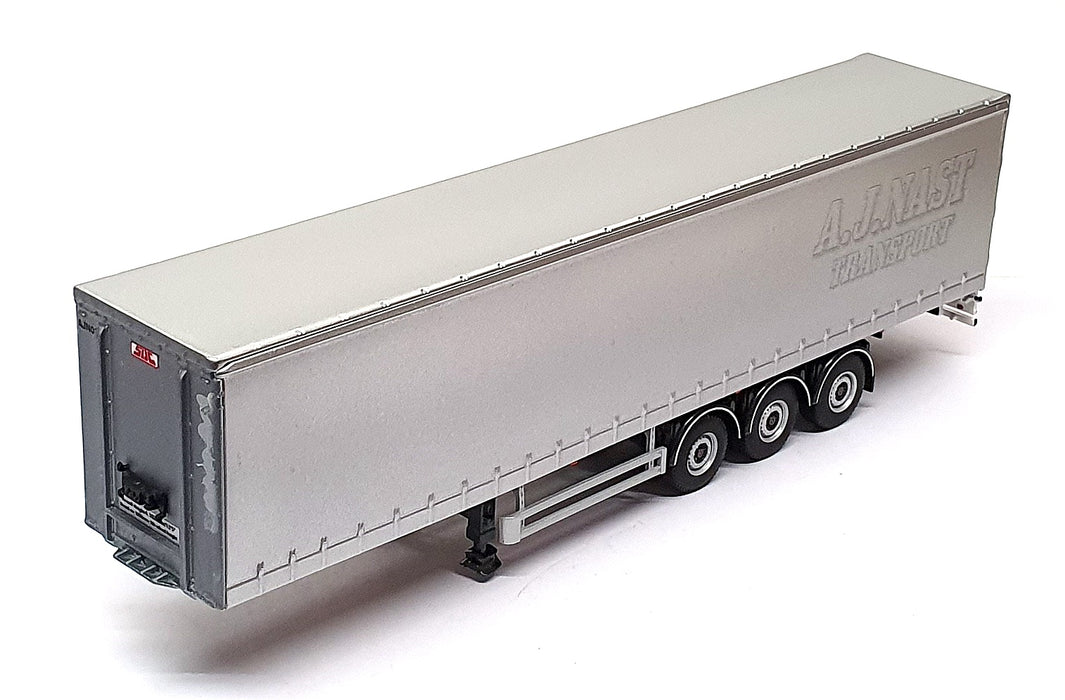 WSI 1/50 Scale 03-1068 - Pacton 3 Axle Curtainside Trailer A.J. Nast REWORKED