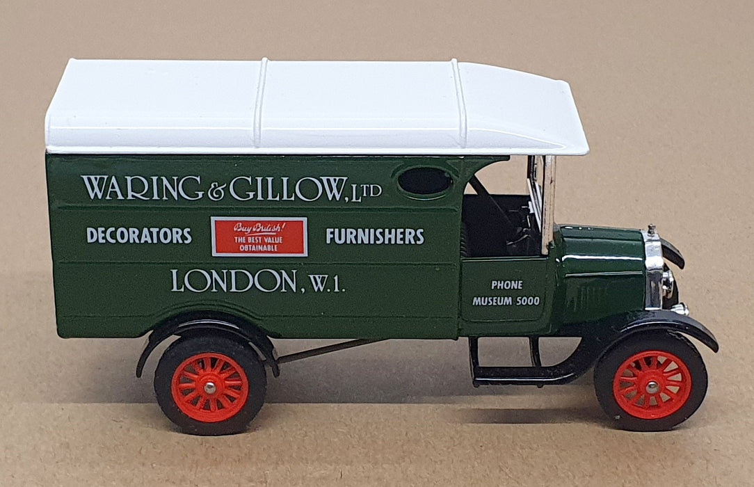 Matchbox Diecast Y-21 - 1926 Ford Model TT Van Waring & Gillow REWORKED