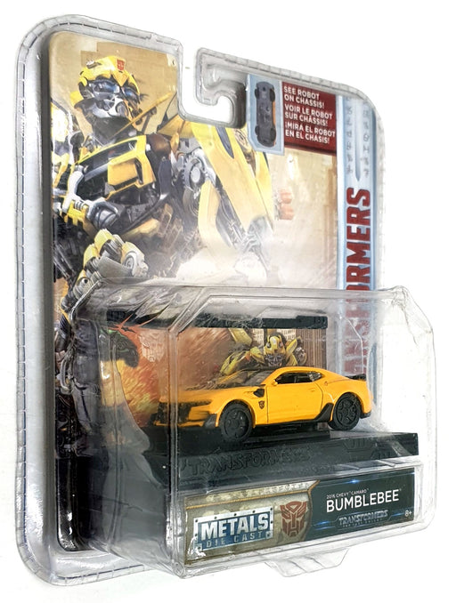 Jada Toys 1/64 Scale 98388 - 2016 Chevrolet Camaro Bumblebee - Transformers