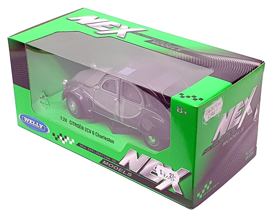 Welly NEX 1/24 Scale 24009W - Citroen 2CV 6 Charleston - Grey