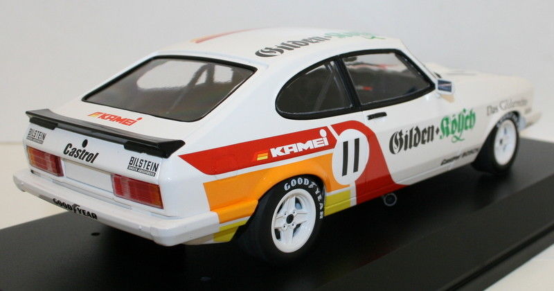 Minichamps 1/18 Diecast 155 828611 Ford Capri 3.0 Gilden Kolsch Nurburbring 1982