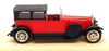 Solido 1/43 Scale Diecast 140 - 1925 Panhard Levassor - Red/Black