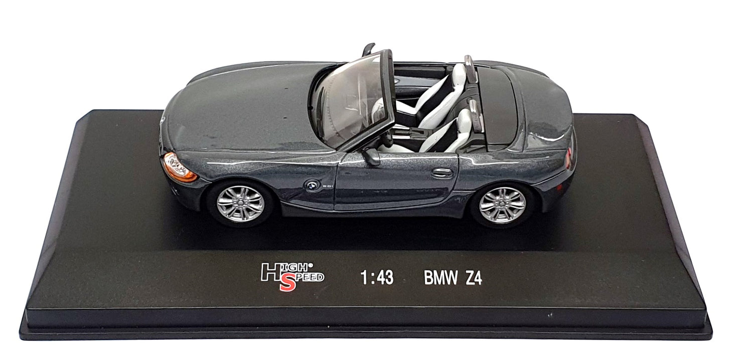 High Speed 1/43 Scale Diecast 43KFB9S - BMW Z4 Cabriolet - Met. Grey