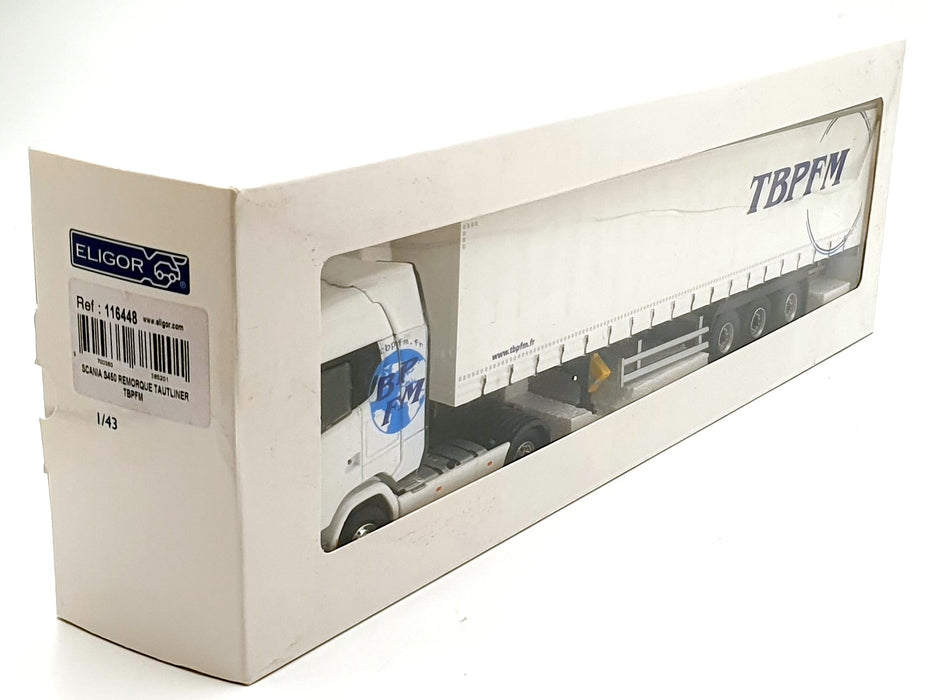 Eligor 1/43 Scale 116448 - Scania S450 Remorque Tautliner - TBPFM