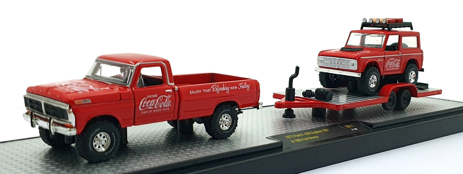 Castline M2 Machines 1/64 Scale TW11 1972 Ford F-250 Explorer 4x4 & 1966 Bronco