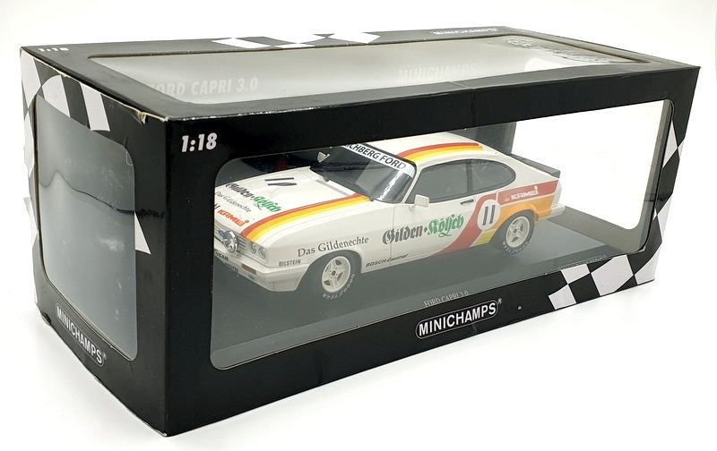 Minichamps 1/18 Diecast 155 828611 Ford Capri 3.0 Gilden Kolsch Nurburbring 1982