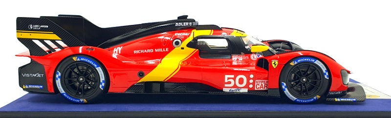 Look Smart 1/18 Scale LS18RC023 - Ferrari 499P Launch Version Le Mans #50