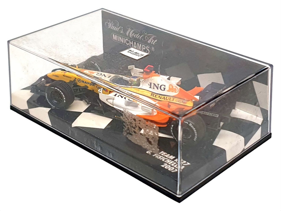 Minichamps 1/43 Scale 400 070003 - Renault F1 Team R27 G. Fisichella 2007