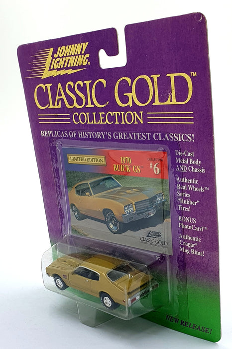 Johnny Lightning 1/64 Scale 404-01 Classic Gold 1970 Buick GS #6