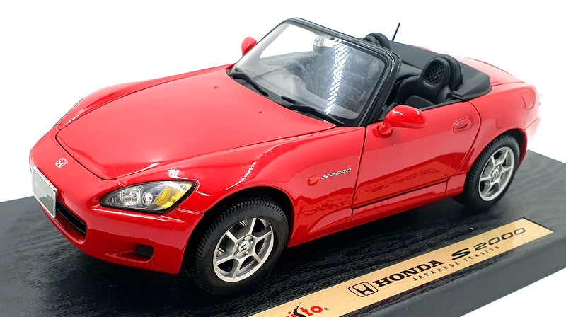 S2000 Scale Maisto 1/18 Scale Diecast 31879 - Honda S2000 Japanese Version - Red ...