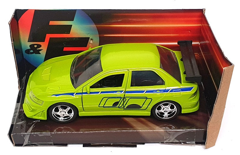 Jada Toys – Miniatura de Coche Mitsubishi Lancer EVO VII Brian Fast and Furious (Escala 1/24, 99788 Gr, Verde Jada Toys – Miniatura de Coche Mitsubishi Lancer EVO VII Brian Fast and Furious (Escala 1/24, 99788 Gr, Verde