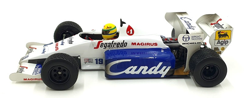Minichamps 1/18 Scale 540 843819 Toleman Hard TG184 #19 Senna 2nd Monaco GP 1984