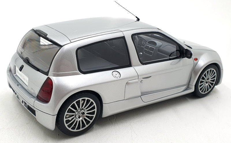 Otto Mobile 1/18 Scale OT1034 - Renault Clio V6 Phase 1 - Silver