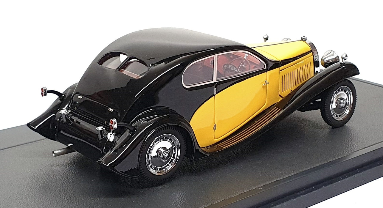Matrix 1/43 Scale MX40205-011 - 1930 Bugatti Type 46 Superprofile - Yellow/Black