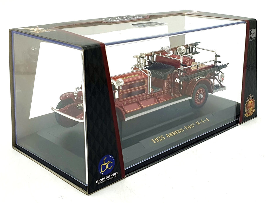 Road Signature 1/43 Scale 43004 - 1925 Ahrens-Fox N-S-4 Firetruck - Red