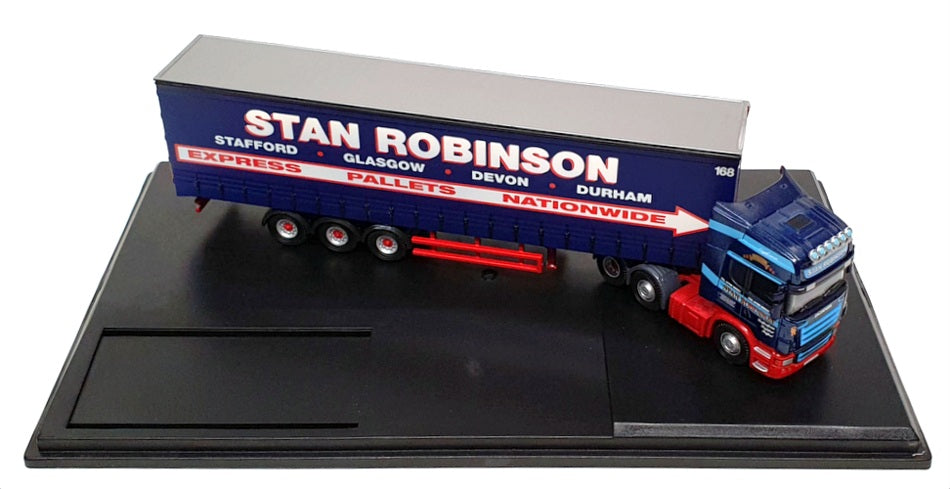 Oxford Diecast 1/76 Scale SCA04CS - Scania Truck & Trailer - Stan Robinson