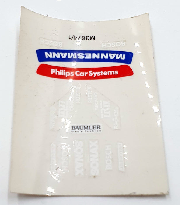 Scalextric 1/32 Scale Slotcar C601 - Mercedes Sonax #3 - Black