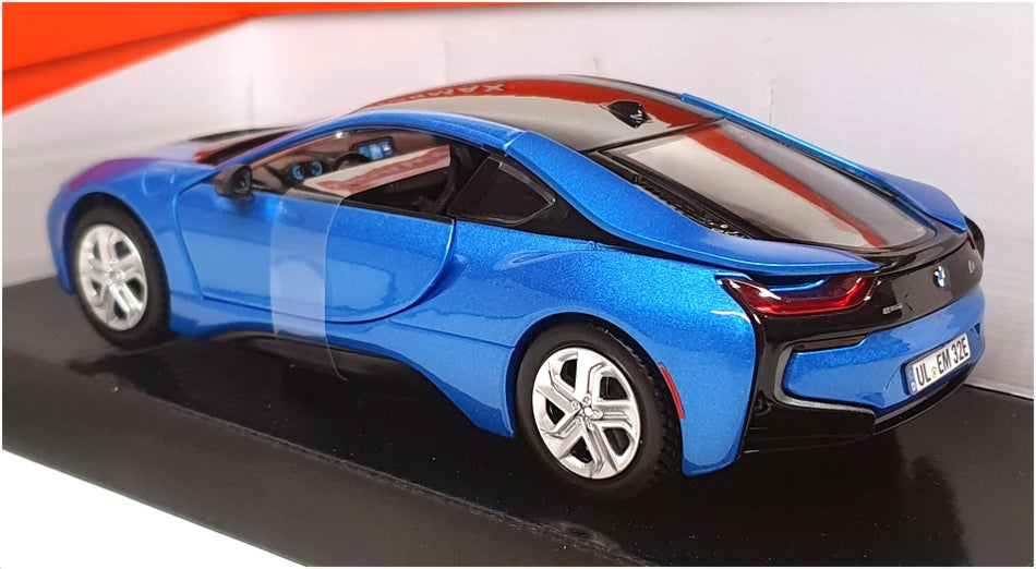 Motor Max 1/24 Scale 79359 - 2018 BMW i8 Coupe - Met Blue