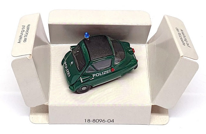 Schuco 1/43 Scale 0 2100 - BMW Isetta 250 Polizei - Green