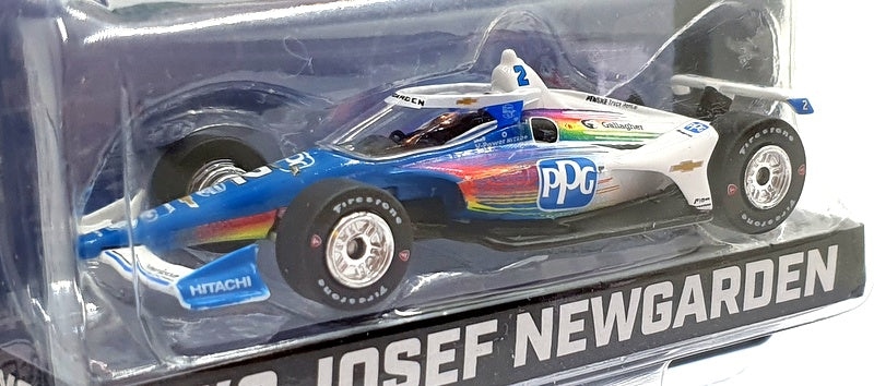 Greenlight 1/64 Scale 11565 NTT Indycar Series #2 J. Newgarden - Blue/M Colour