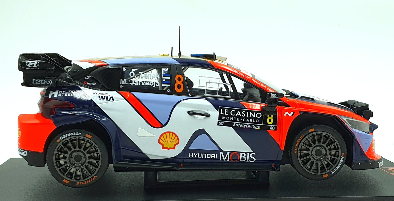 IXO 1/18 Scale 18RMC230B.22 - Hyundai i20 N Rally 1 #8 MC 2025