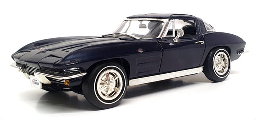 Ertl 1/18 Scale Diecast 26723U - 1963 Chevrolet Corvette - Blue